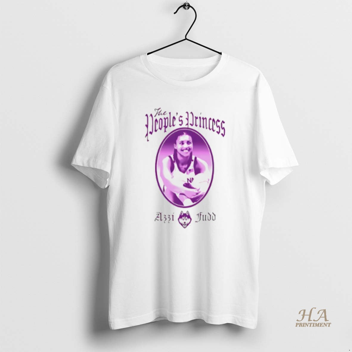 Official Azzi Fudd Uconn Huskies The Peoples Princess Shirt Hoodie Sweatshirt | PurePodTees.com