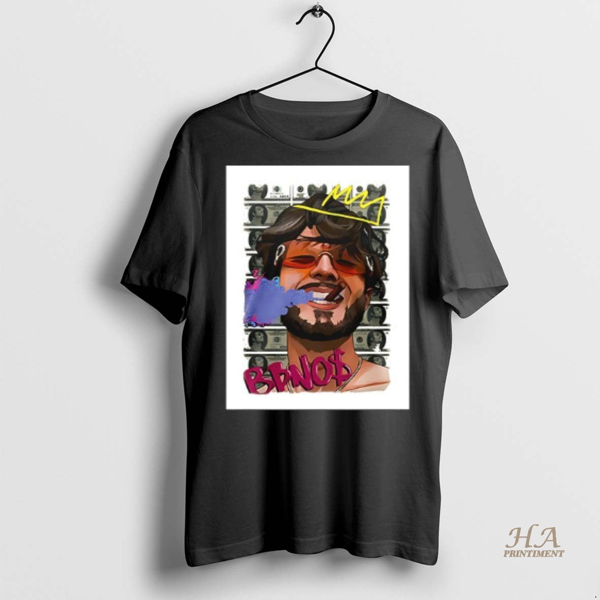 Official Bbno Baby No Money Tour Aus Nz Tour 2025 Dates Schedule Signature Portrait Shirt Hoodie Sweatshirt | PurePodTees.com