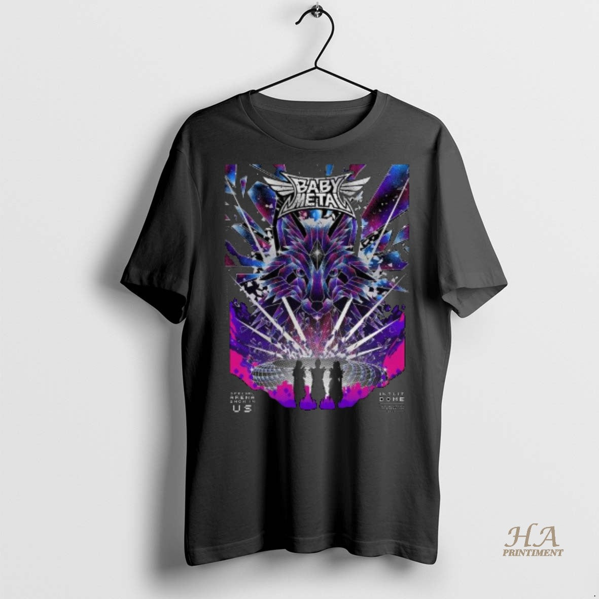 Official Babymetal Los Angeles Concert At Intuit Dome Special Arena Show In Us Pop Up Shirt Hoodie Sweatshirt