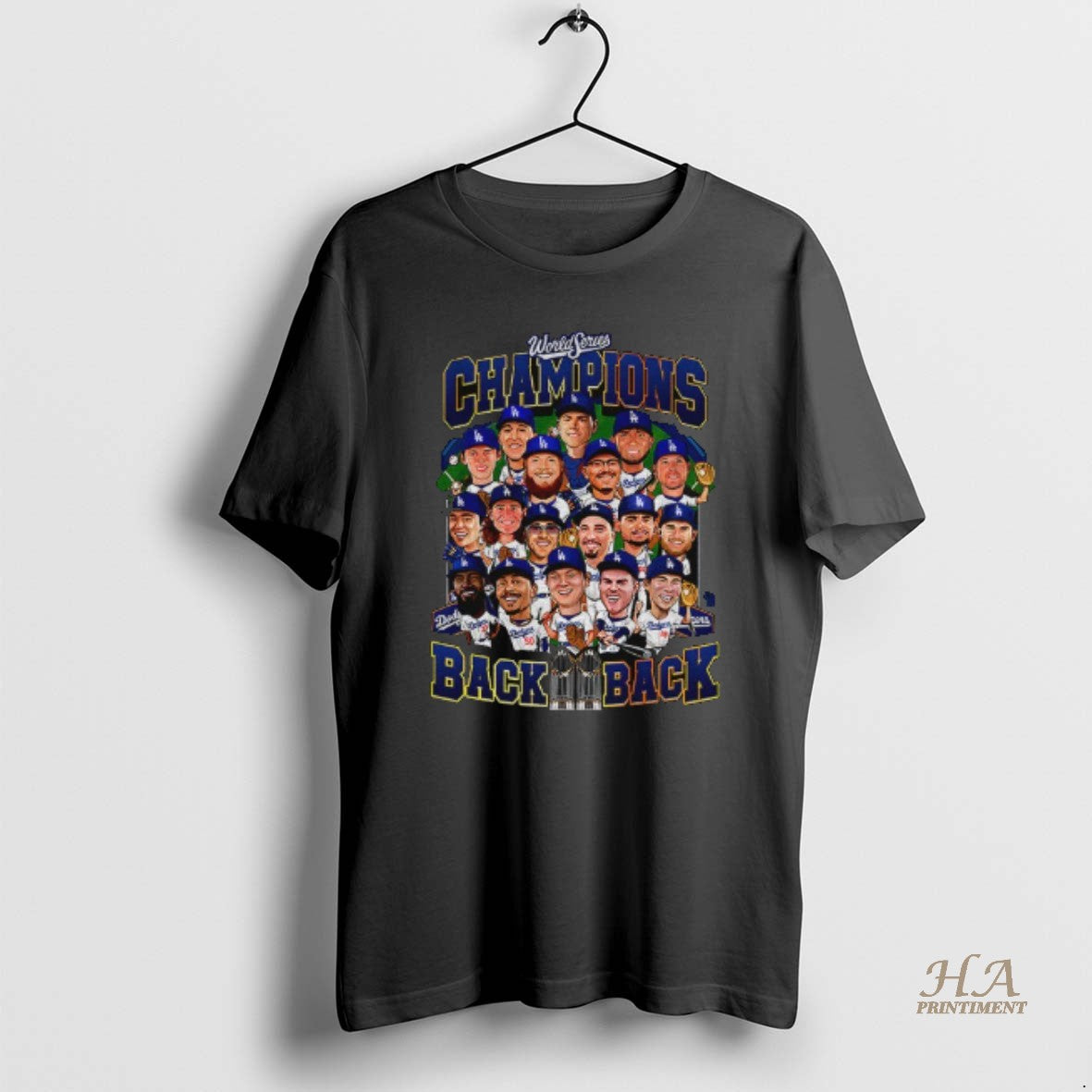 Official Back 2 Back Champions Los Angeles Dodgers 2025 World Series Mlb Players Shirt Hoodie Sweatshirt | PurePodTees.com