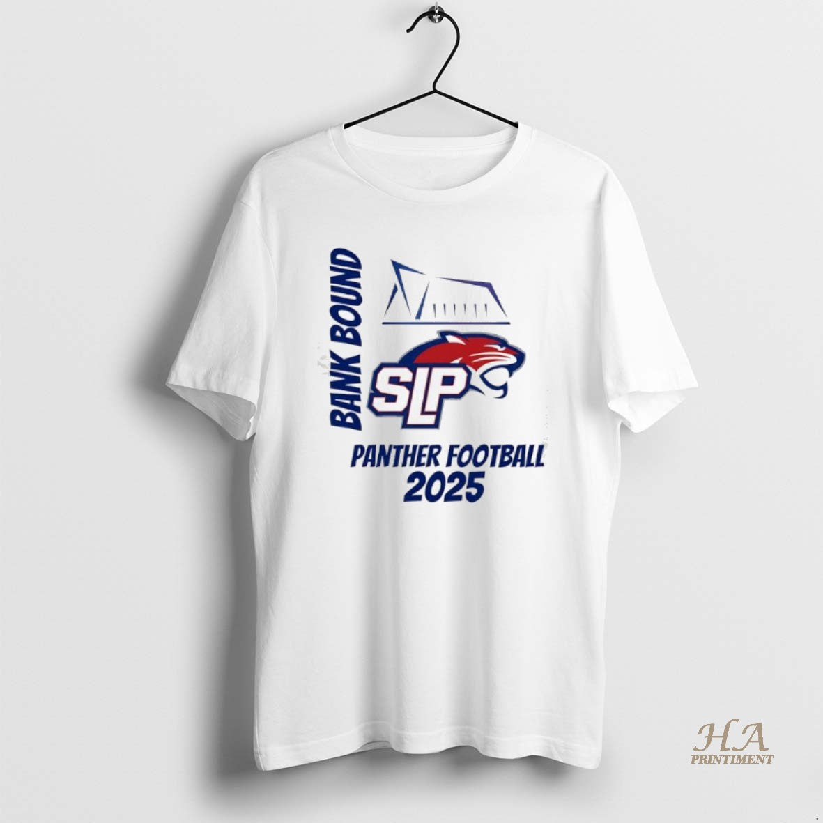 Official Bank Bound Slp Panther Football 2025 Logo Shirt Hoodie Sweatshirt | PurePodTees.com