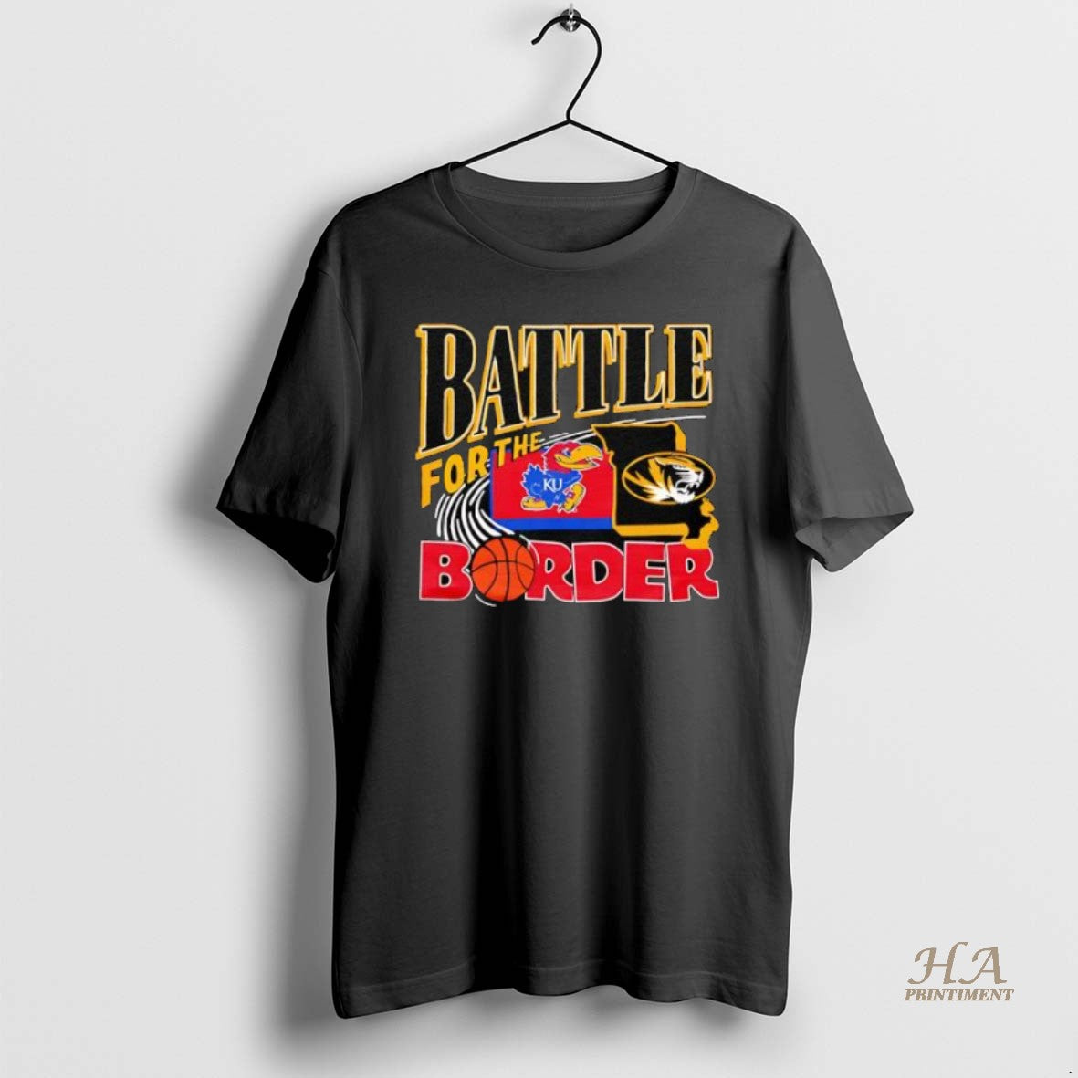 Official Battle For The Border Ku Mizzou Basketball Style Shirt Hoodie Sweatshirt | PurePodTees.com