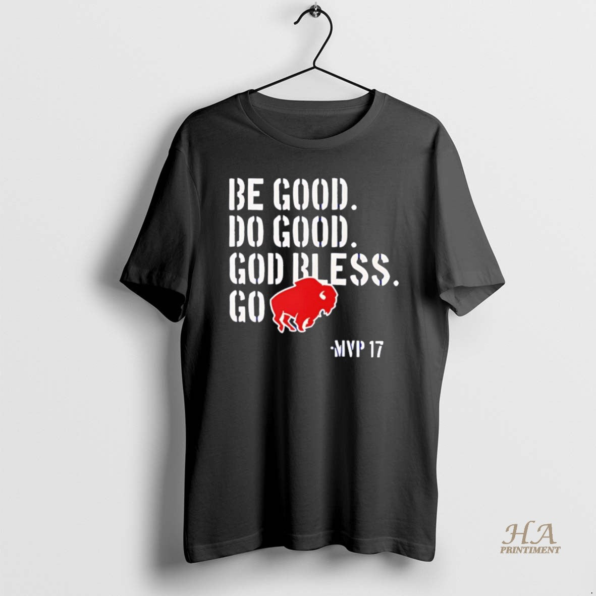 Official Be Good Do Good God Bless Go Mvp 17 Black Ornaments Shirt Hoodie Sweatshirt | PurePodTees.com