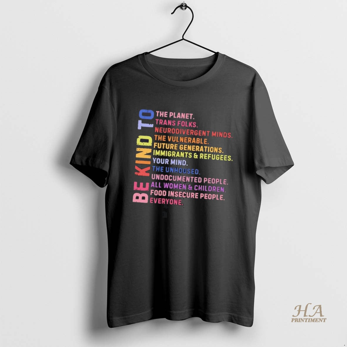 Official Be Kind To The Planet Trans Folks Neurodivergent Minds Shirt Hoodie Sweatshirt | PurePodTees.com