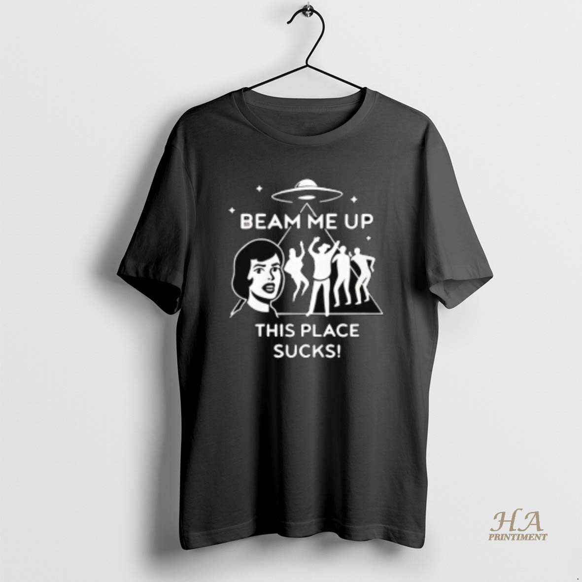 Official Beam Me Up This Place Sucks Shirt Hoodie Sweatshirt | PurePodTees.com