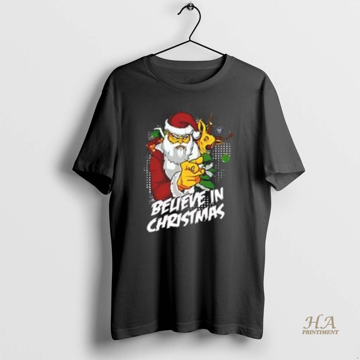 Official Believe In Christmas 2025 Shirt Hoodie Sweatshirt | PurePodTees.com