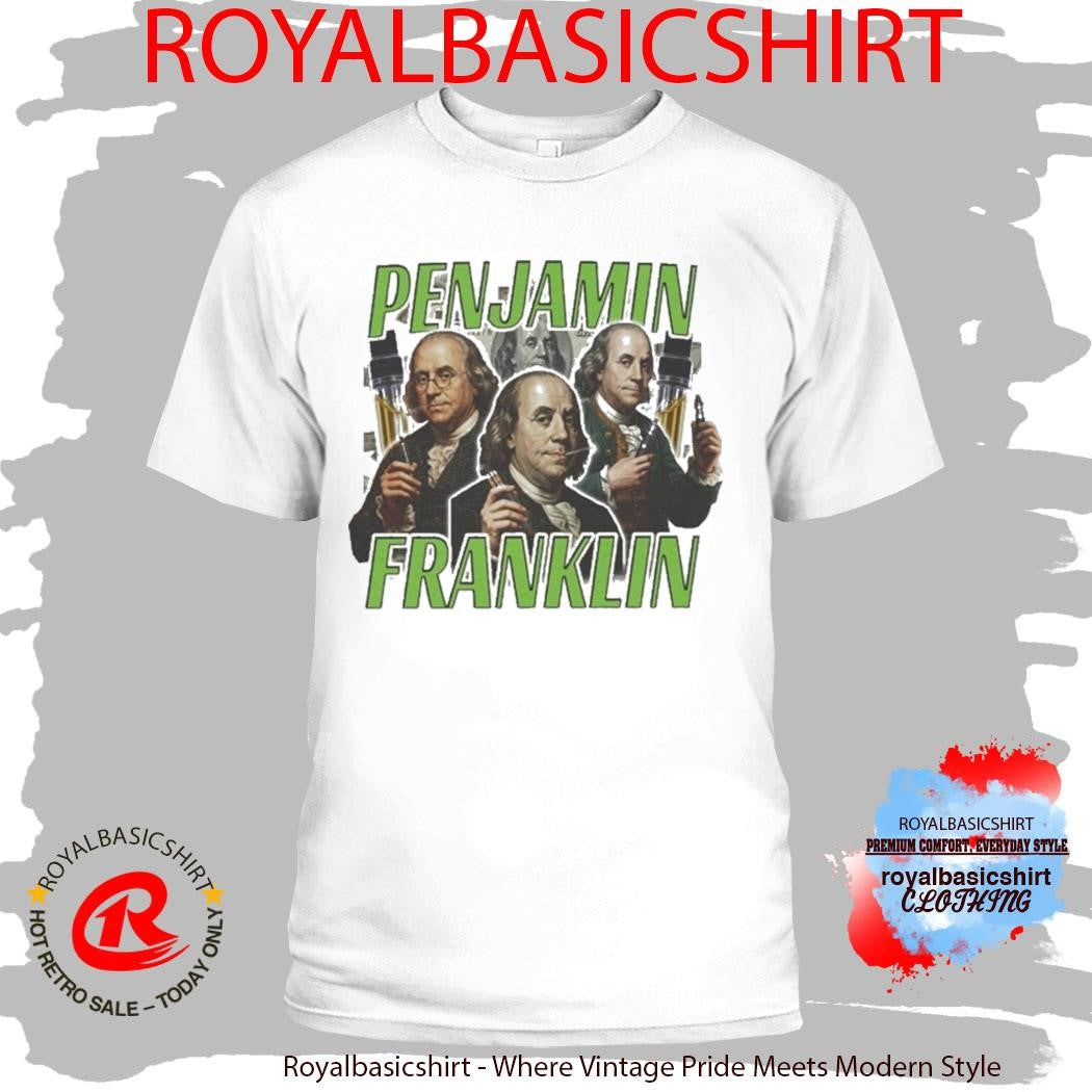 Benjamin Franklin Penjamin Franklin Dab Pen Shirt