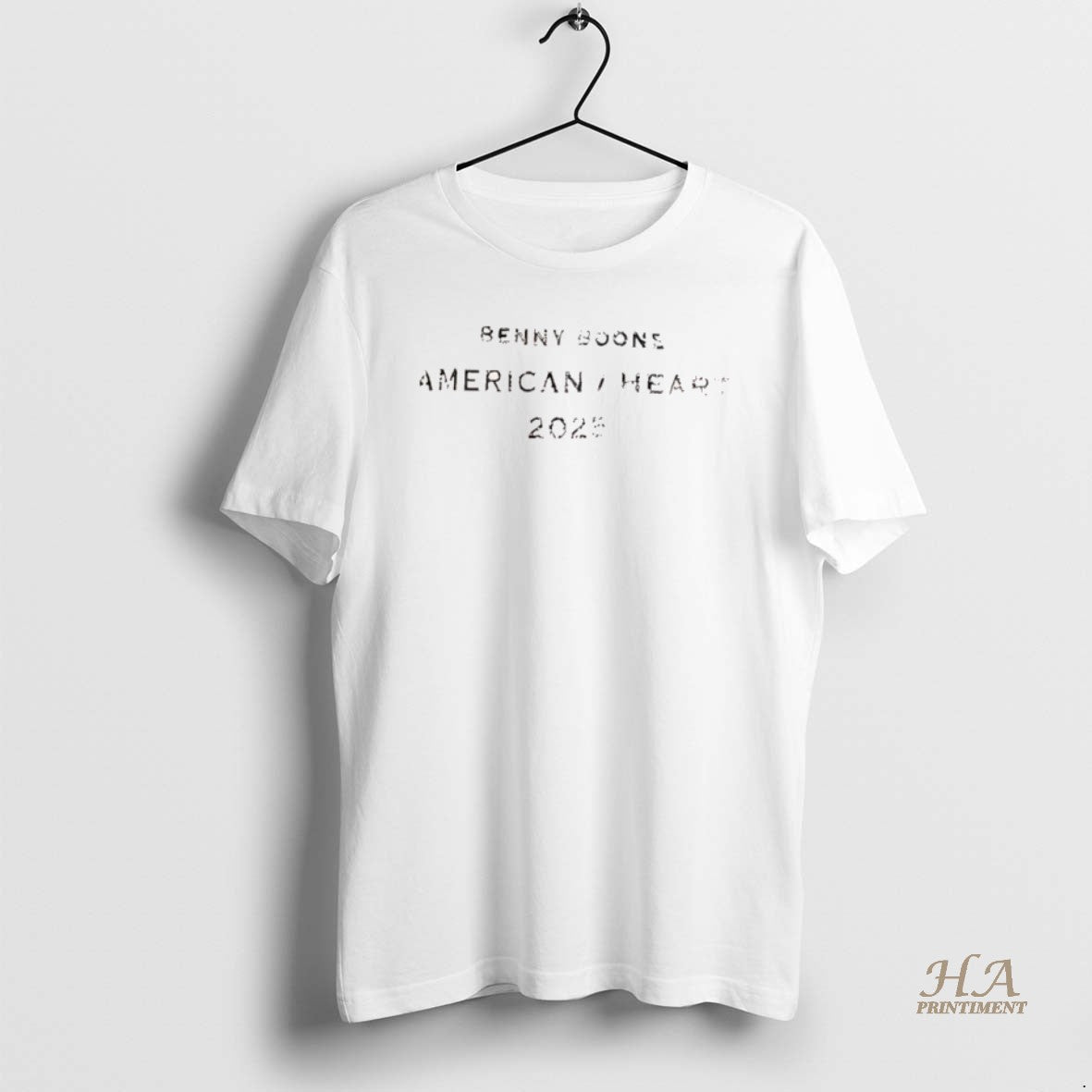 Official Benson Boone Merch American Heart 2025 Distressed Shirt Hoodie Sweatshirt | PurePodTees.com