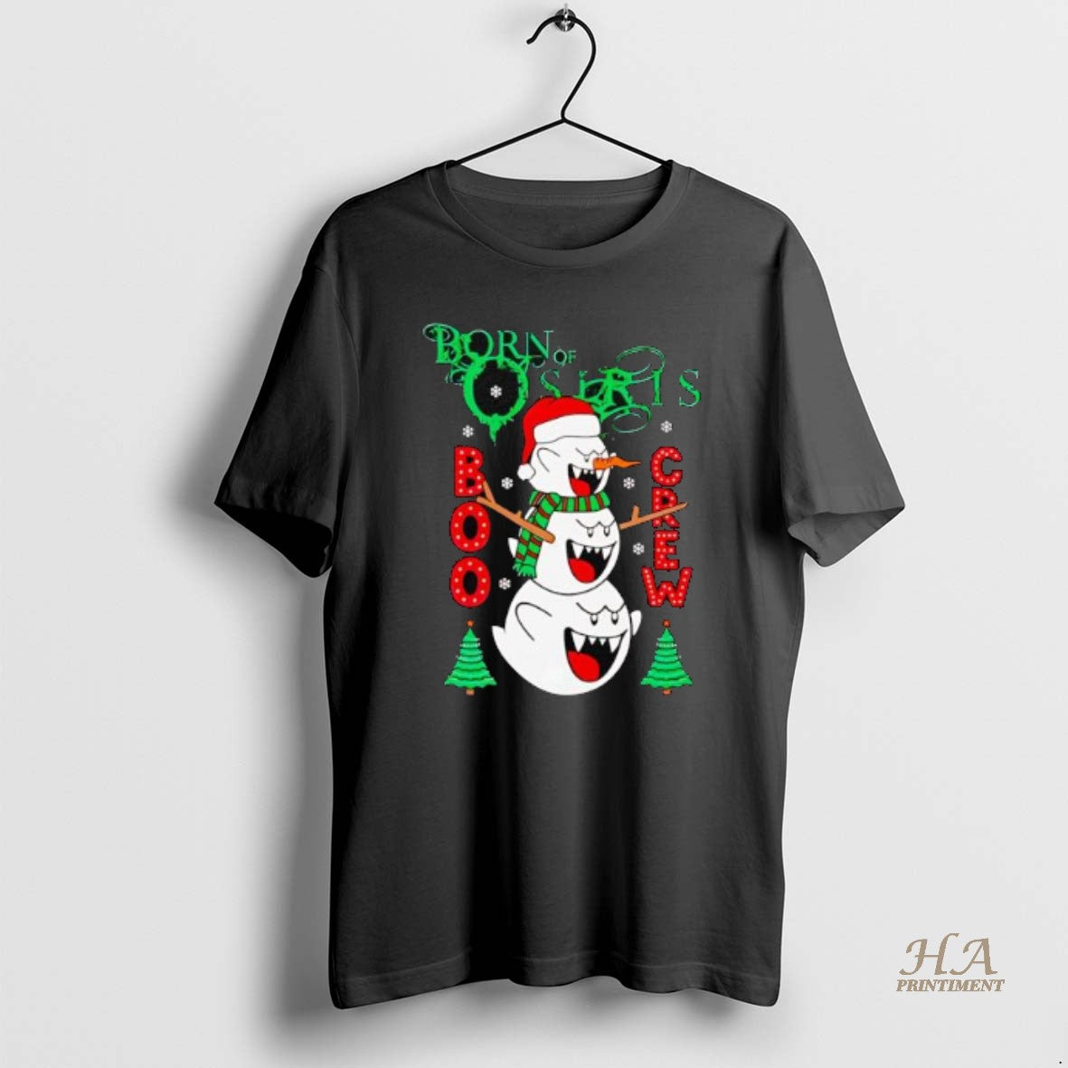 Official Best Born Of Osiris Moshy The Booman Christmas Shirt Hoodie Sweatshirt | PurePodTees.com