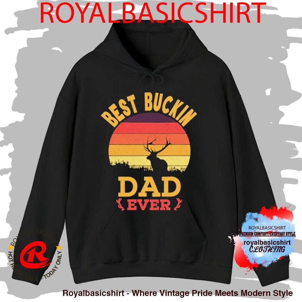 Best Buckin dad ever Vintage Father’s Day Shirt