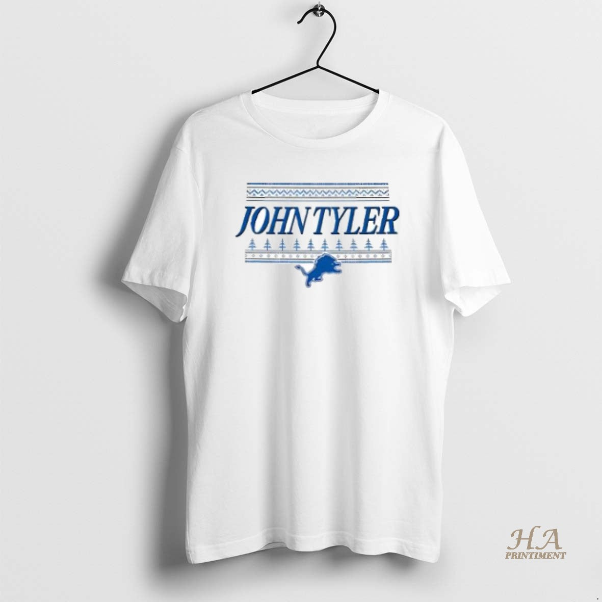 Official Best John Tyler Detroit Lions Christmas Shirt Hoodie Sweatshirt | PurePodTees.com