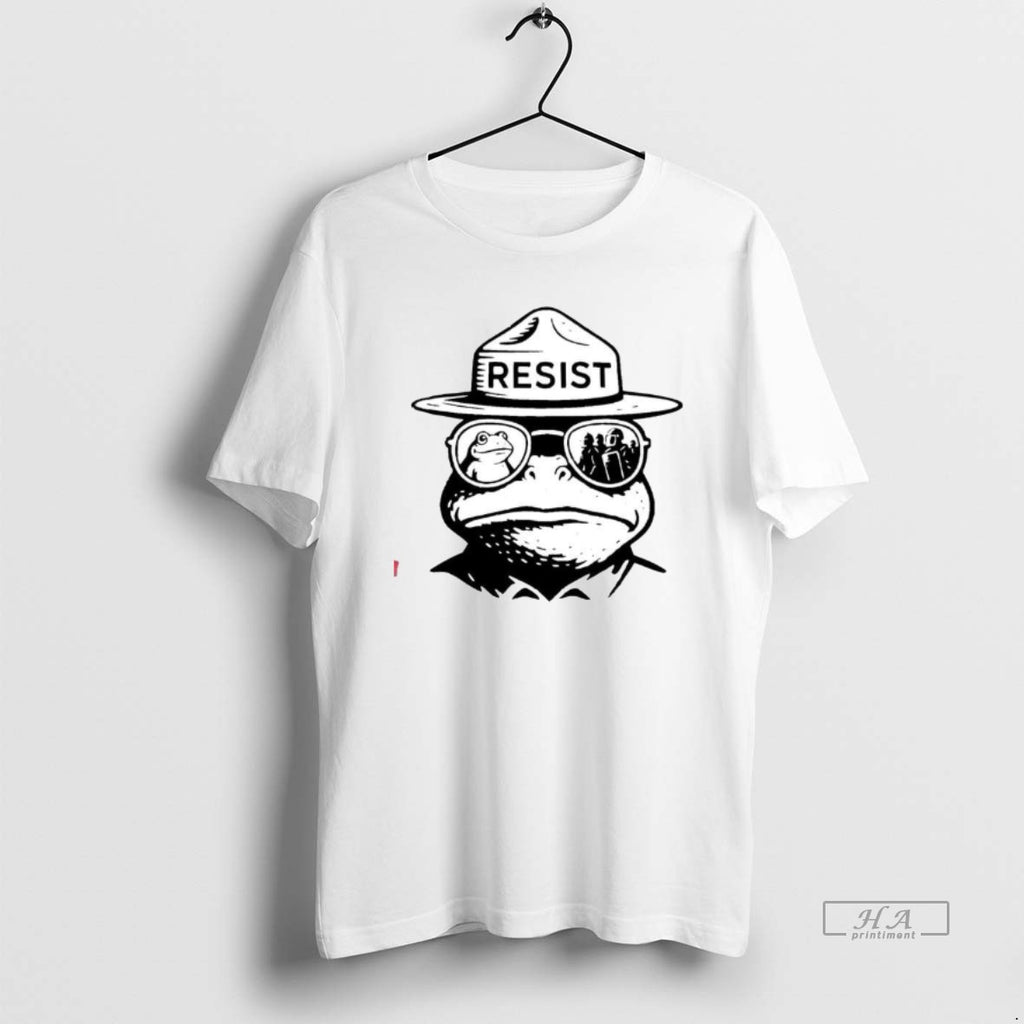 Official Best Resist Reflection Frog Portland Protest Frog