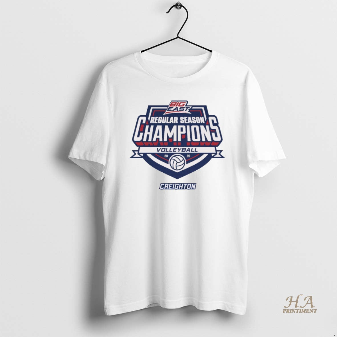 Official Big East Conference 2025 Regular Season Champions Creighton Bluejays Shirt Hoodie Sweatshirt | PurePodTees.com