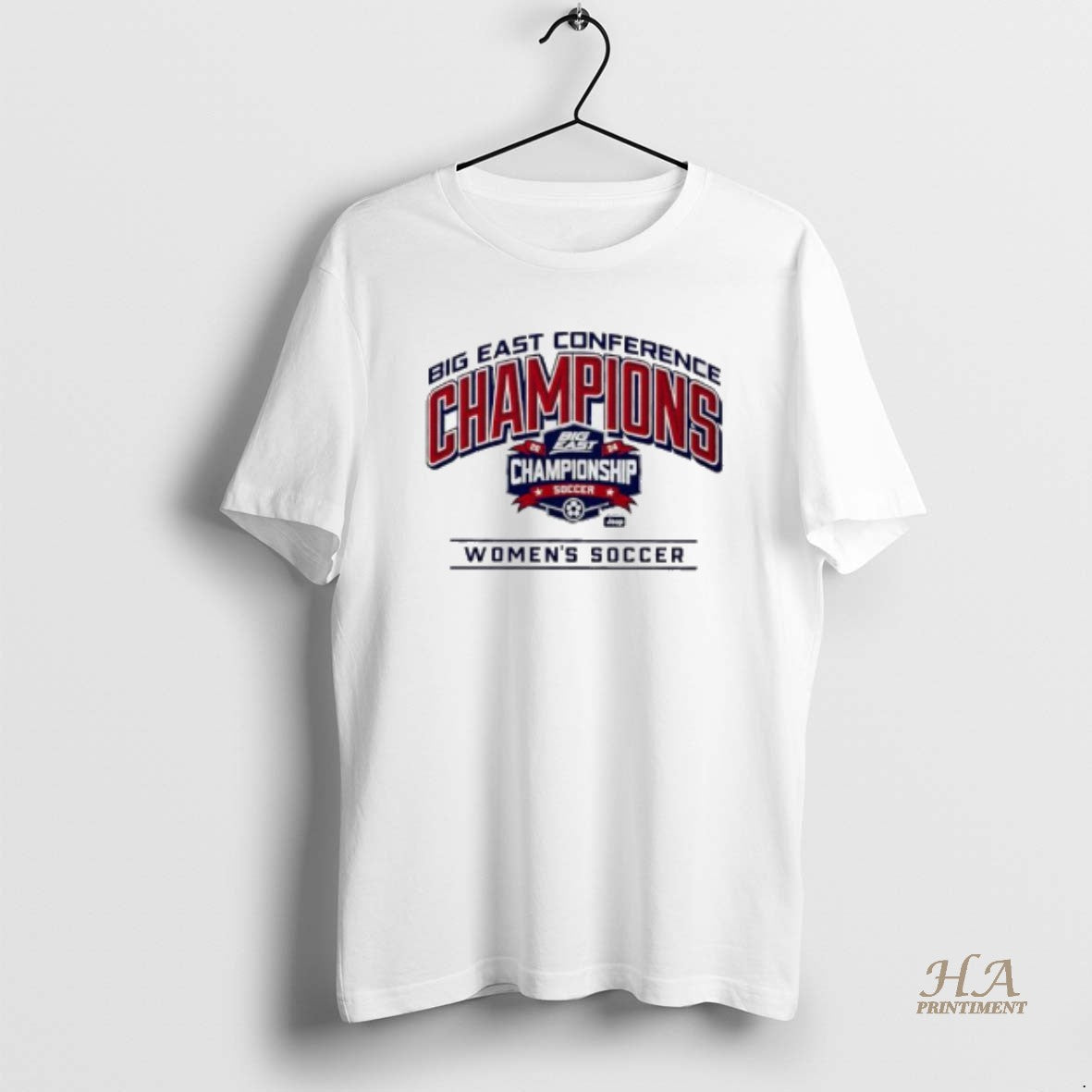 Official Big East Conference Champions Womens Soccer Logo Shirt Hoodie Sweatshirt | PurePodTees.com