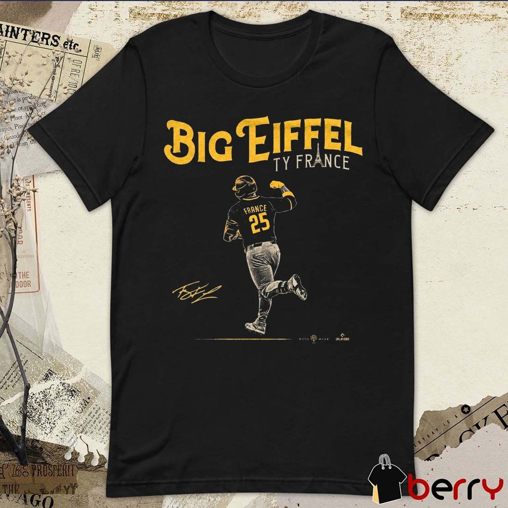 Big Eiffel Ty France San Diego Padres MLB 2026 Signature t-shirt