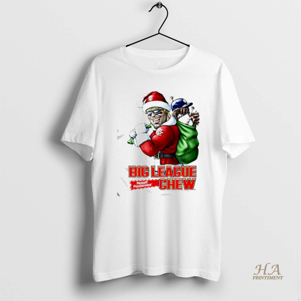Official Big League Chew Pickoff Peppermint Christmas Circle Shirt Hoodie Sweatshirt | PurePodTees.com