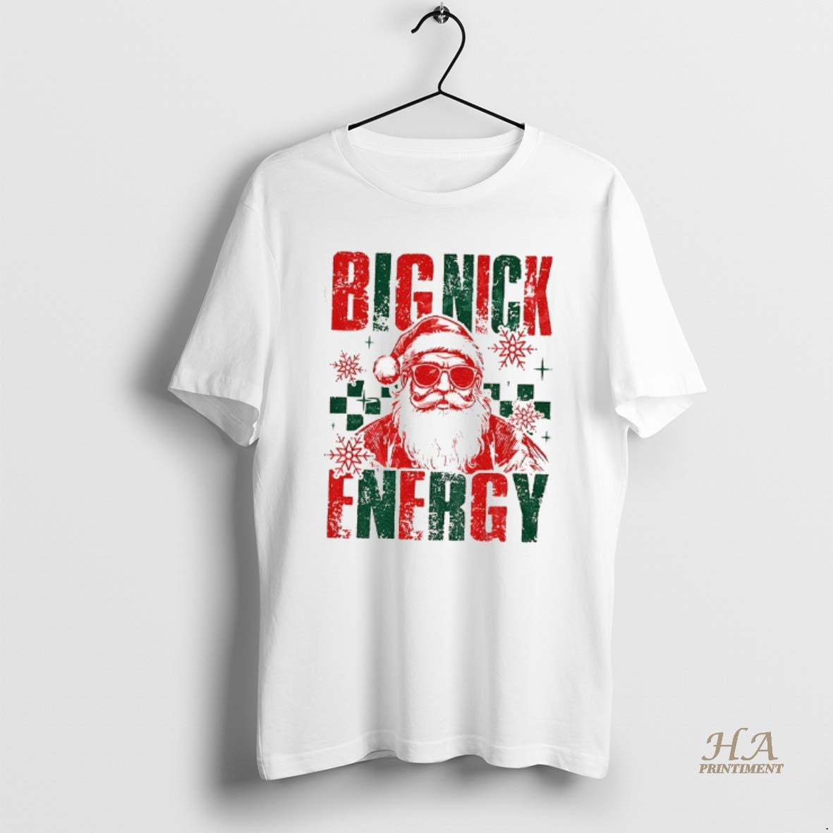 Official Big Nick Energy Funny Santa Claus Christmas 2025 Shirt Hoodie Sweatshirt | PurePodTees.com