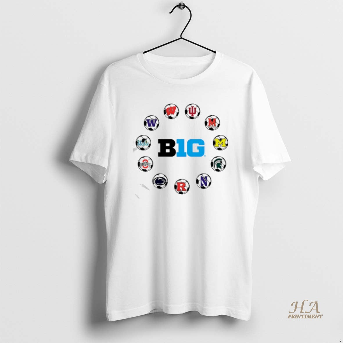 Official Big Ten Mens Soccer All Teams Shirt Hoodie Sweatshirt | PurePodTees.com