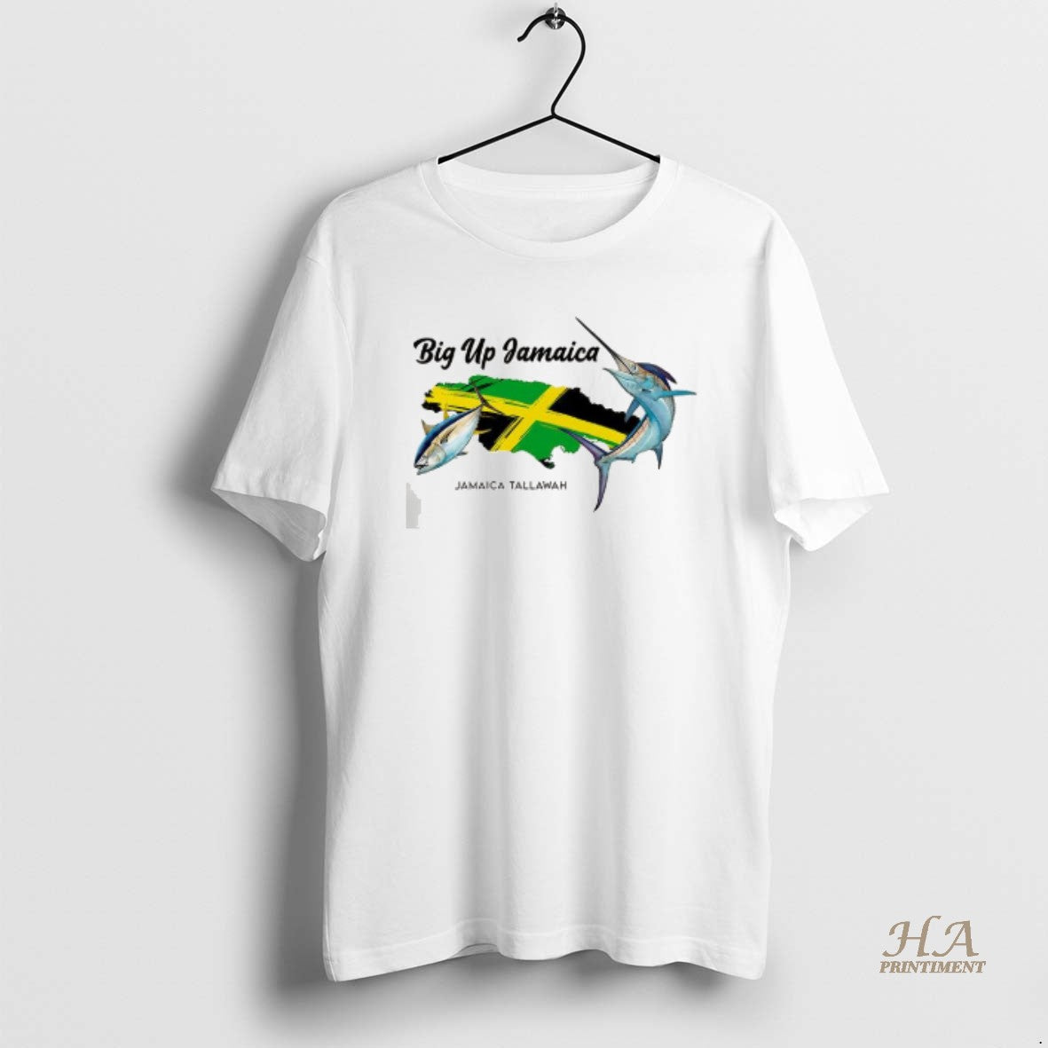 Official Big Up Jamaica Jamaica Tallawah Shirt Hoodie Sweatshirt | PurePodTees.com