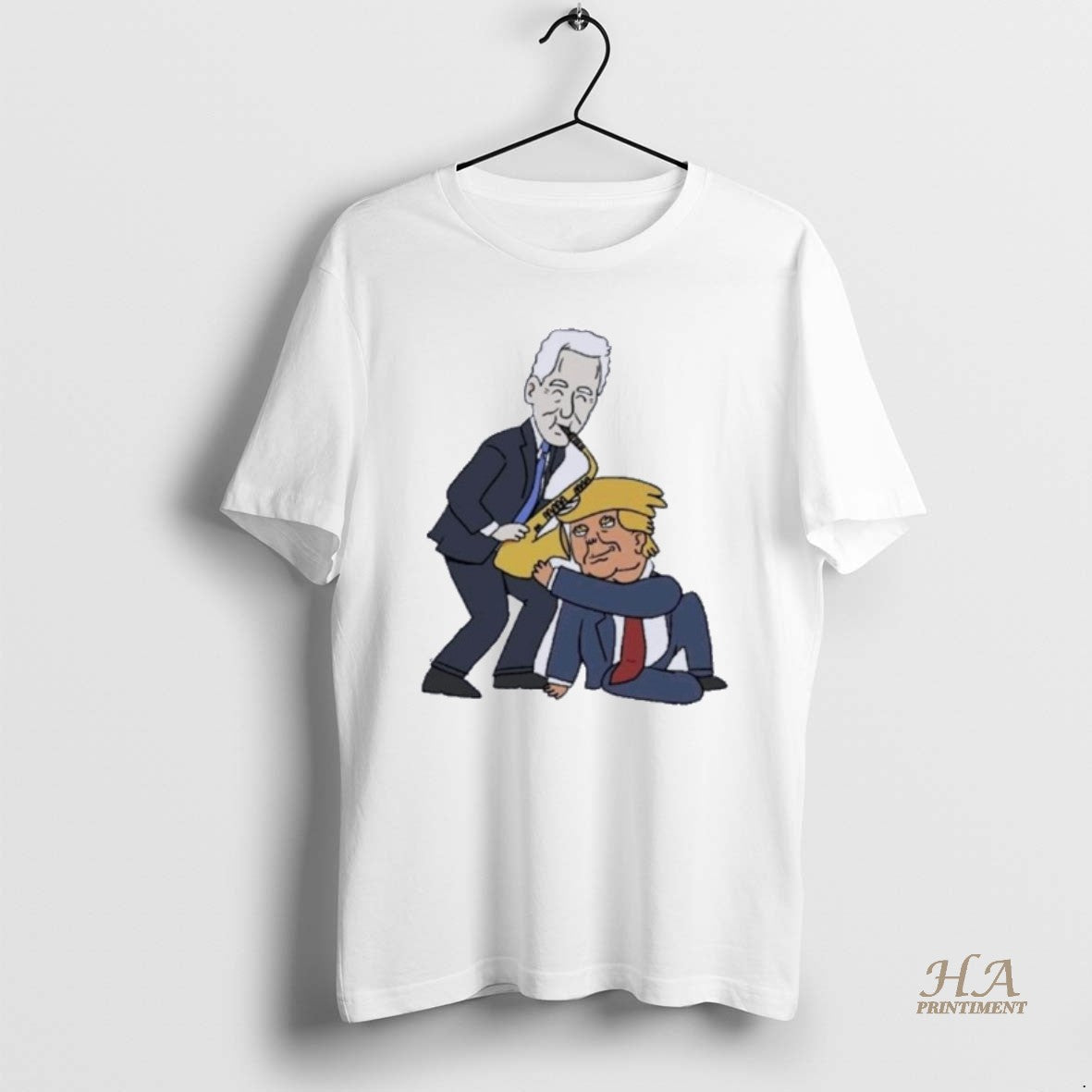 Official Bill Clinton Blow Trumpet Trump Bubba Meme Shirt Hoodie Sweatshirt | PurePodTees.com