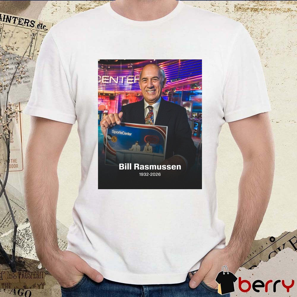 Bill Rasmussen 1932 – 2026 ESPN Poster t-shirt