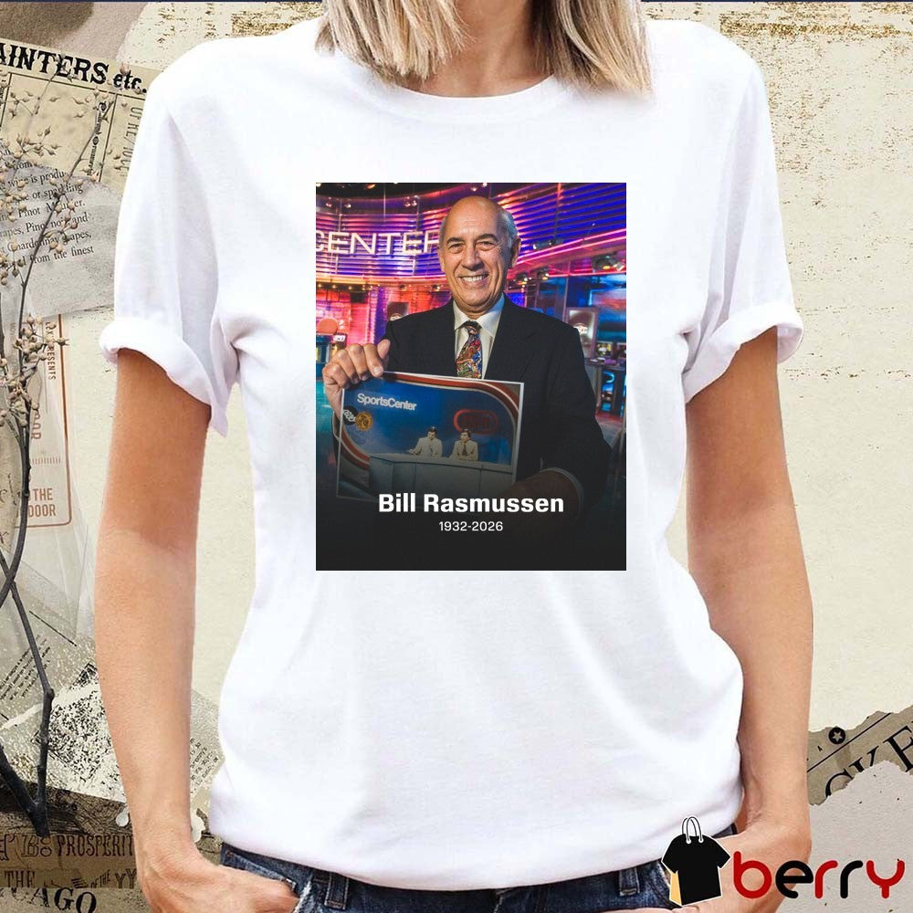 Bill Rasmussen 1932 – 2026 ESPN Poster t-shirt