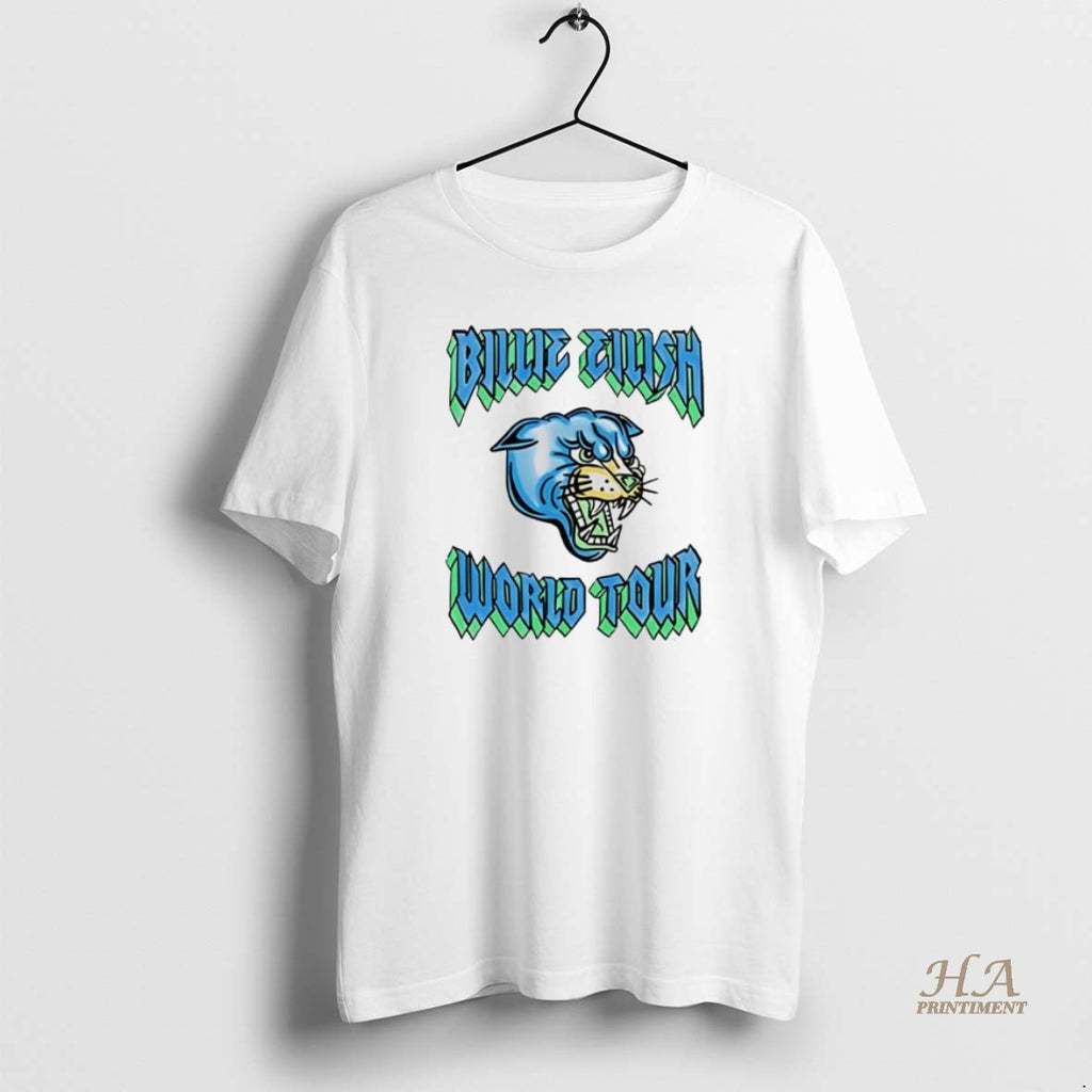 Official Billie Eilish Panther World Tour Shirt Hoodie Sweatshirt | PurePodTees.com