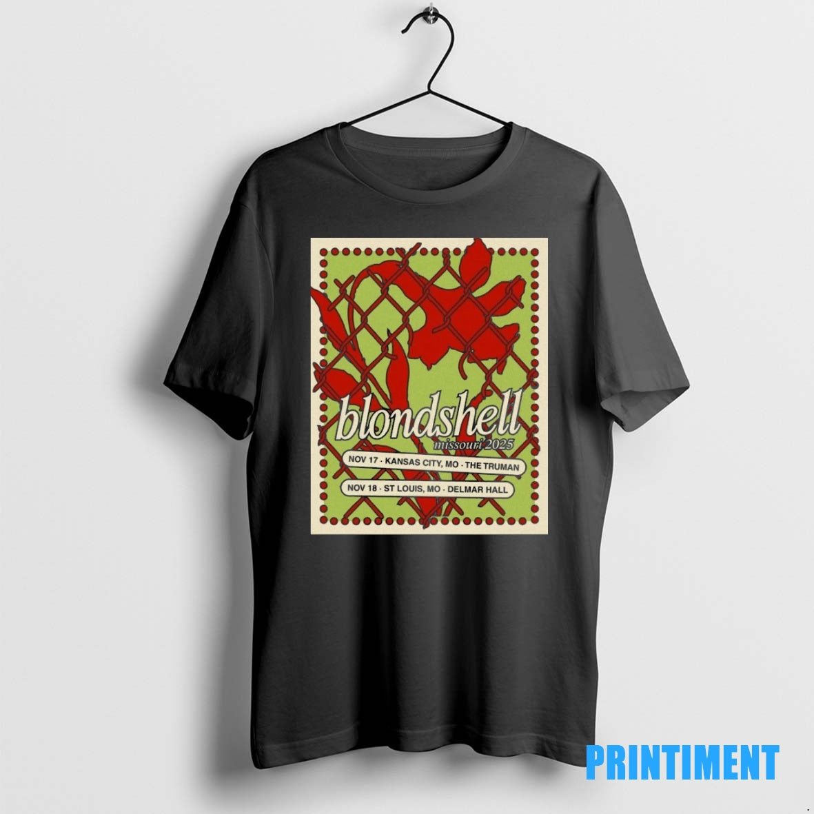Official Blondshell Missouri Tour 2025 November 17 Kansas Mo The Truman November 18 St Louis Shirt Hoodie Sweatshirt