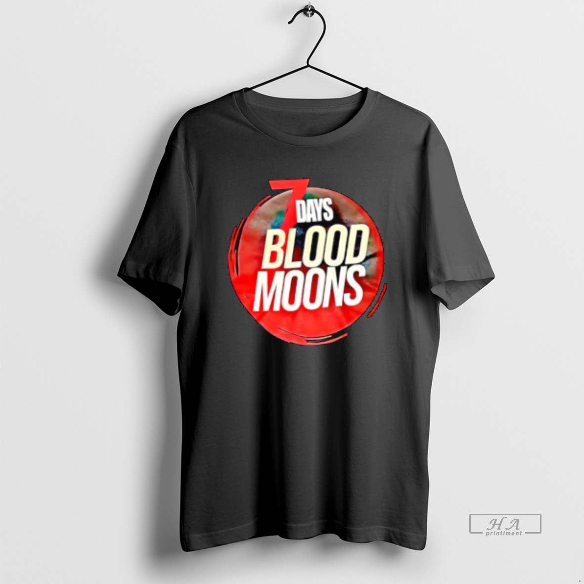Official Blood Moons 7 Days Graphic Shirt Hoodie Sweatshirt | PurePodTees.com