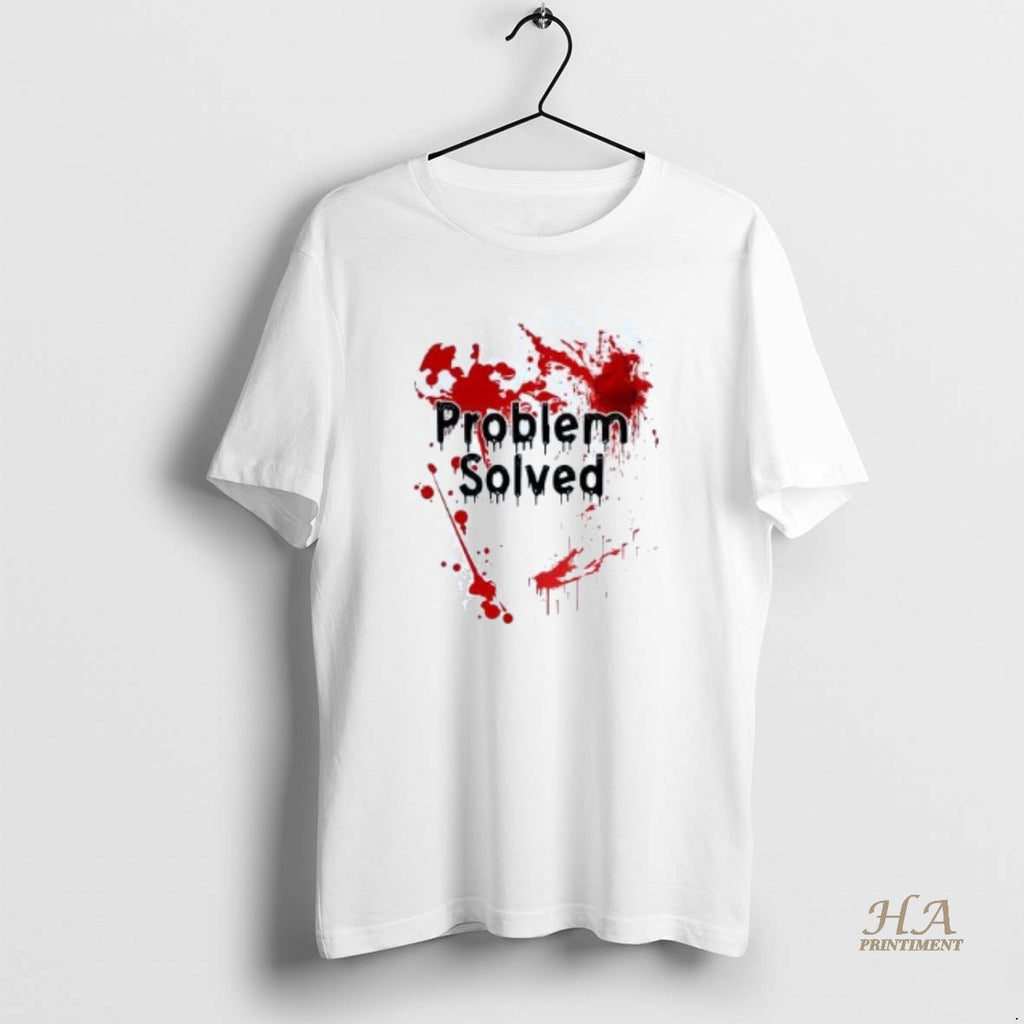 Official Blooded Problem Solved Shirt Hoodie Sweatshirt | PurePodTees.com