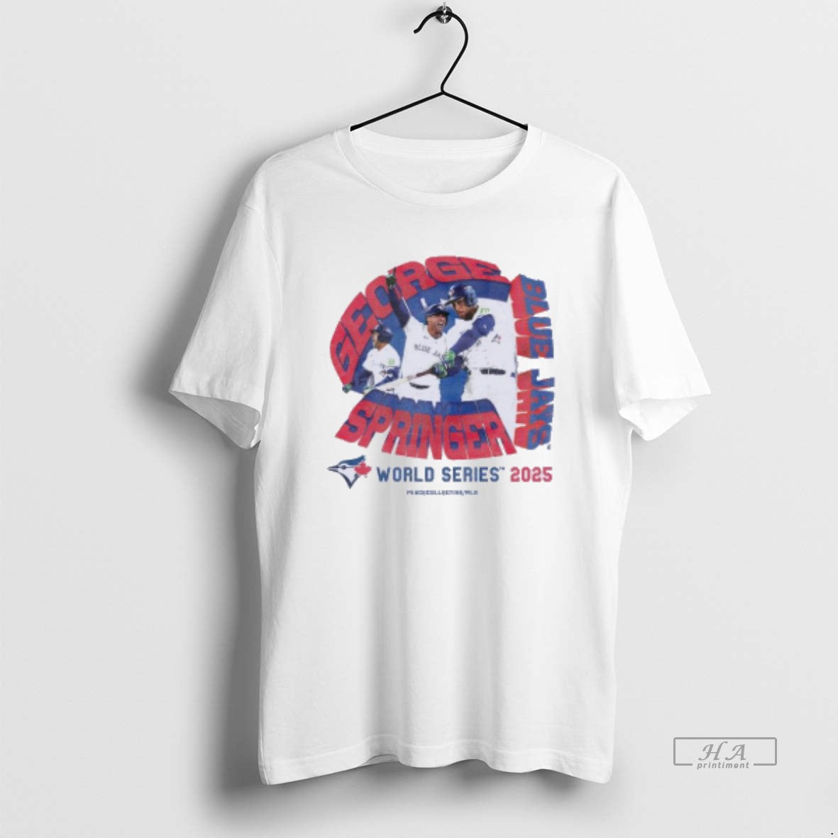 Official Blue Jays World Series 2025 George Springer Homerun Shirt Hoodie Sweatshirt | PurePodTees.com