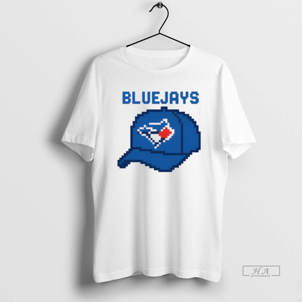 Official Blue Jays Hat 8 Bit Toronto Blue Jays 2025 Al Champions Baseball Mlb American Shirt Hoodie Sweatshirt