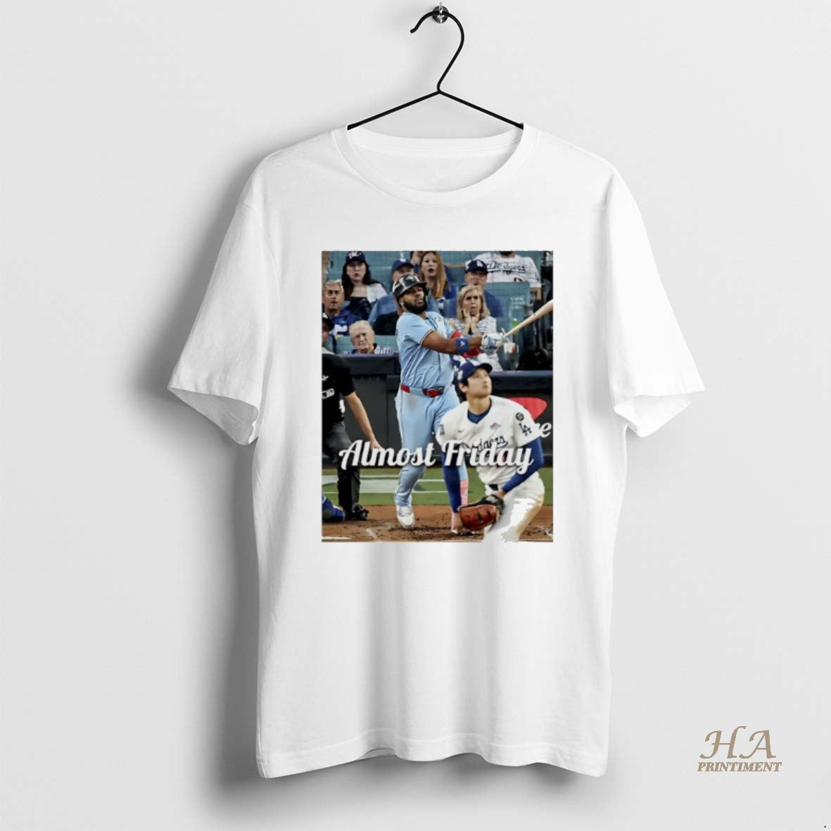 Official Blue Jays Vs Dodgers Oh Canada 25 World Series Almost Friday Shirt Hoodie Sweatshirt | PurePodTees.com