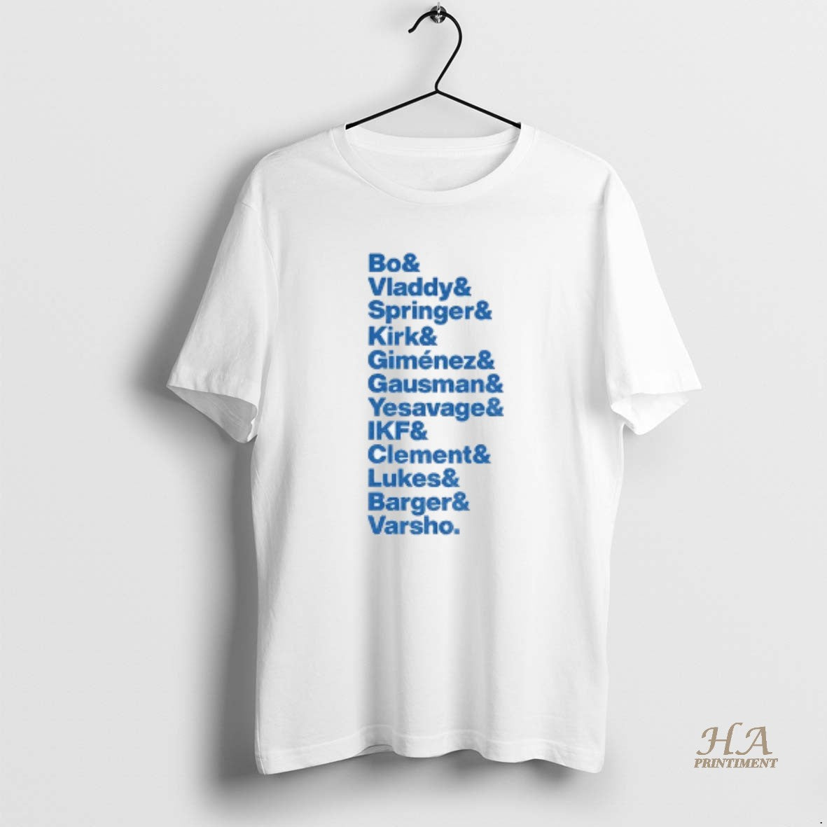 Official Bo Vladdy Springer Kirk Gimenez Gausman Yesavage Ikf Lukes Clement Toronto Blue Jays Players Shirt Hoodie Sweatshirt