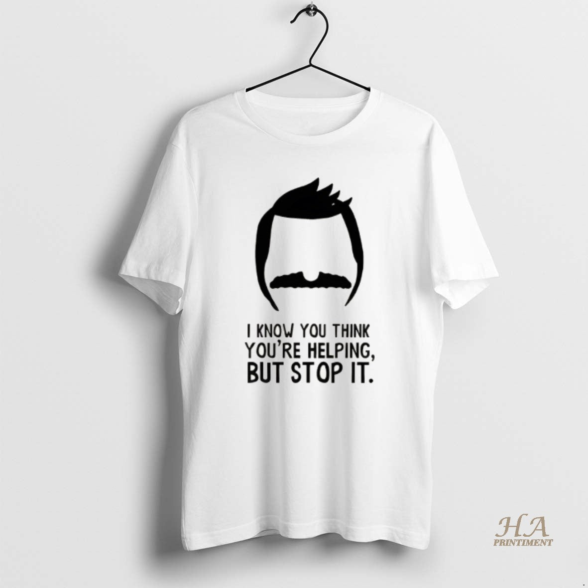Official Bobs Burgers I Know You Think Youre Helping But Stop It Shirt Hoodie Sweatshirt | PurePodTees.com