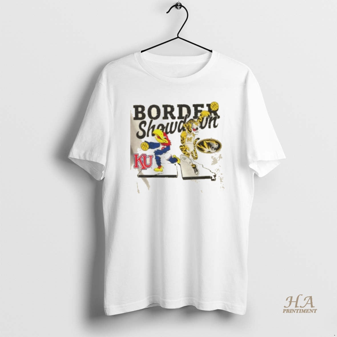 Official Border Showdown Kansas Jayhawks Vs Missouri Tigers Shirt Hoodie Sweatshirt | PurePodTees.com