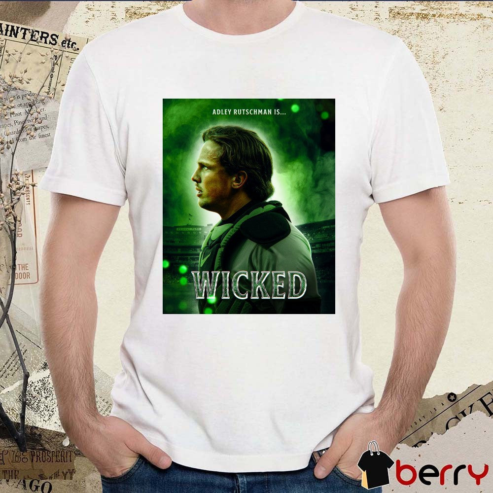 Boston Red Sox Catcher Adley Rutschman Is Wicked 2026 Poster t-shirt