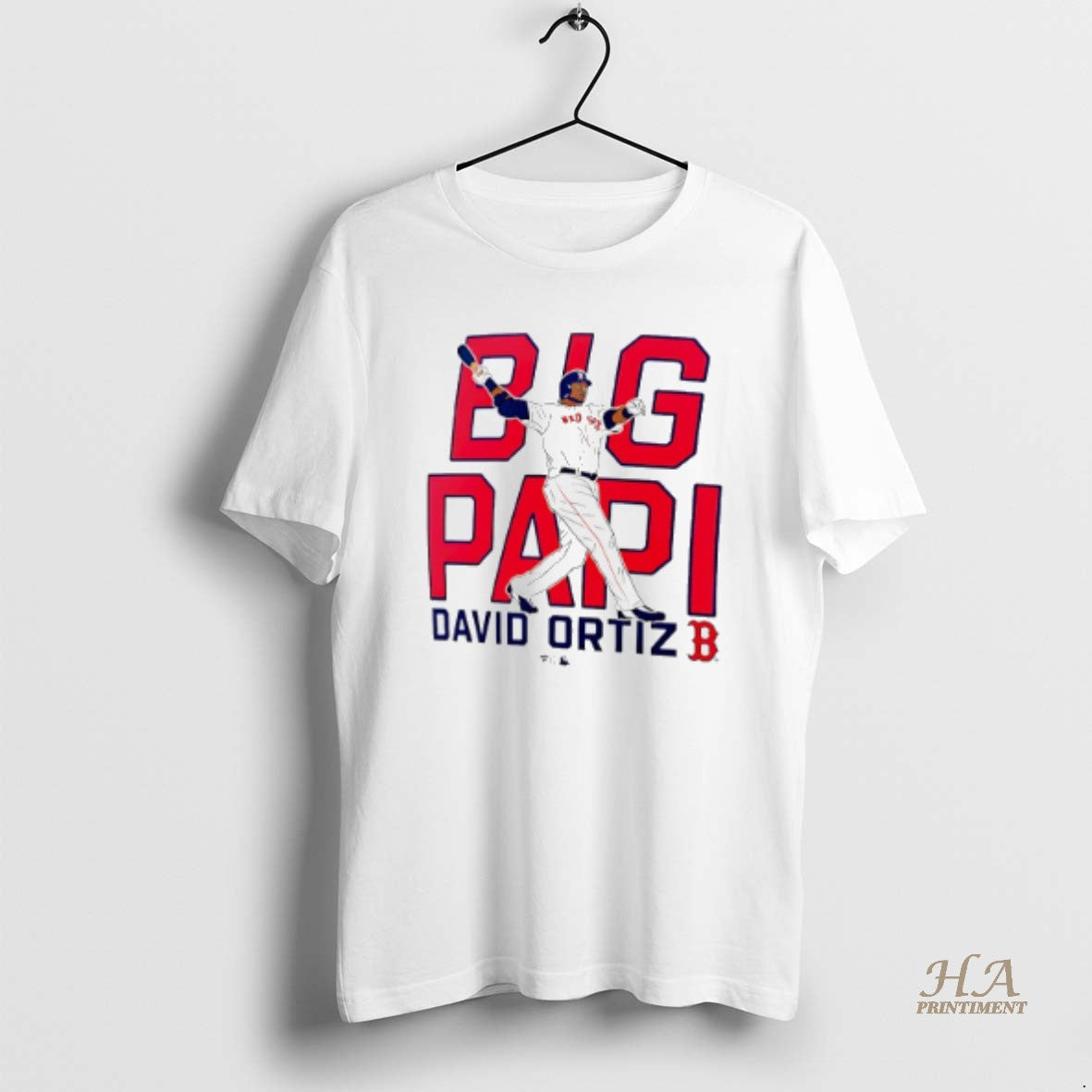 Official Boston Red Sox David Ortiz Big Papi Cartoon Shirt Hoodie Sweatshirt | PurePodTees.com