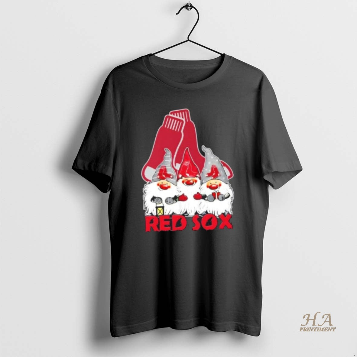 Official Boston Red Sox X Gnomes Xmas Christmas Shirt Hoodie Sweatshirt | PurePodTees.com