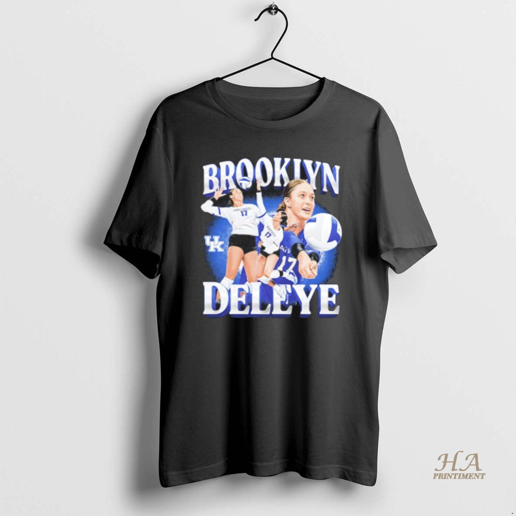 Official Brooklyn Deleye Kentucky Wildcats Volleyball Player Graphic Shirt Hoodie Sweatshirt | PurePodTees.com