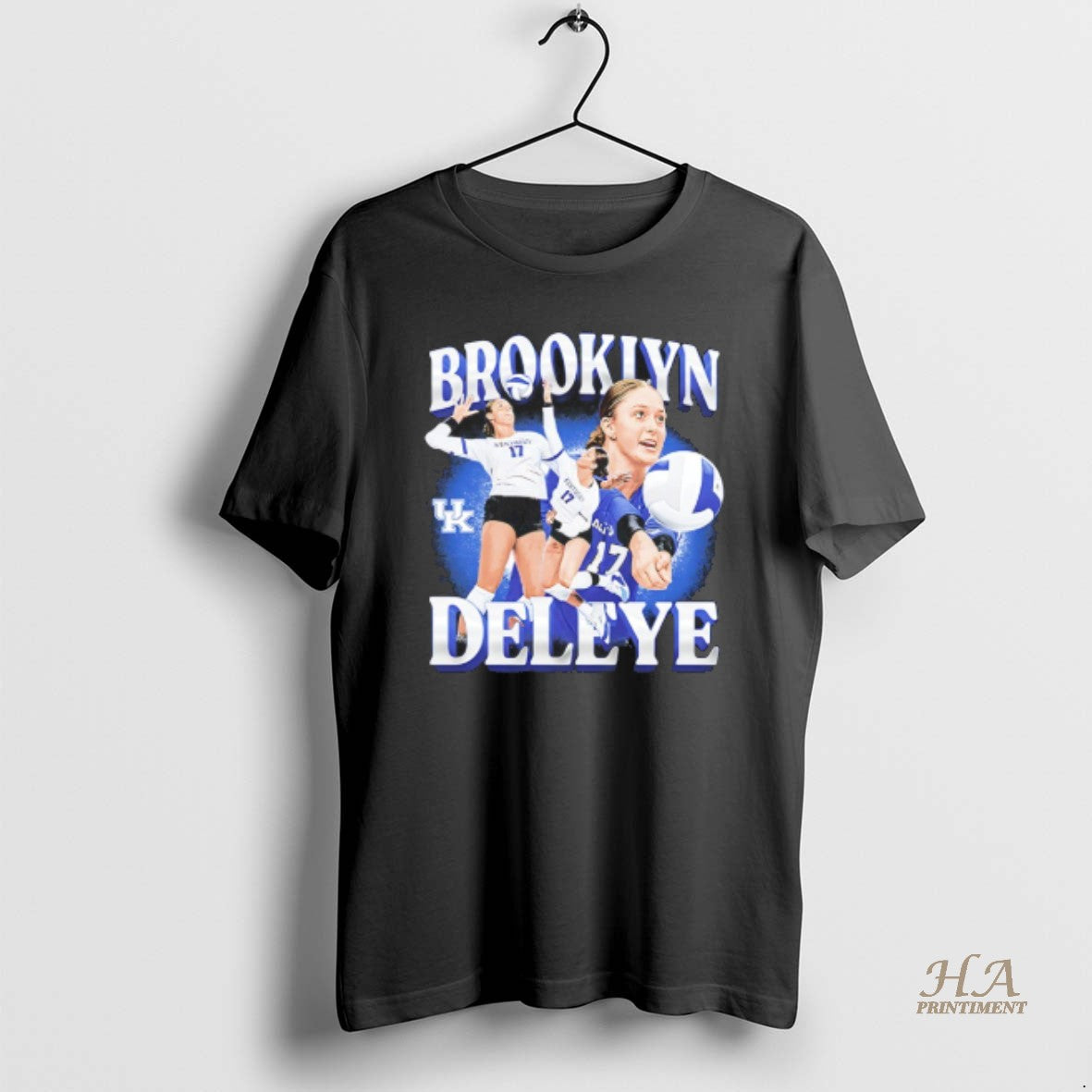 Official Brooklyn Deleye Kentucky Wildcats Volleyball Player Graphic Shirt Hoodie Sweatshirt | PurePodTees.com