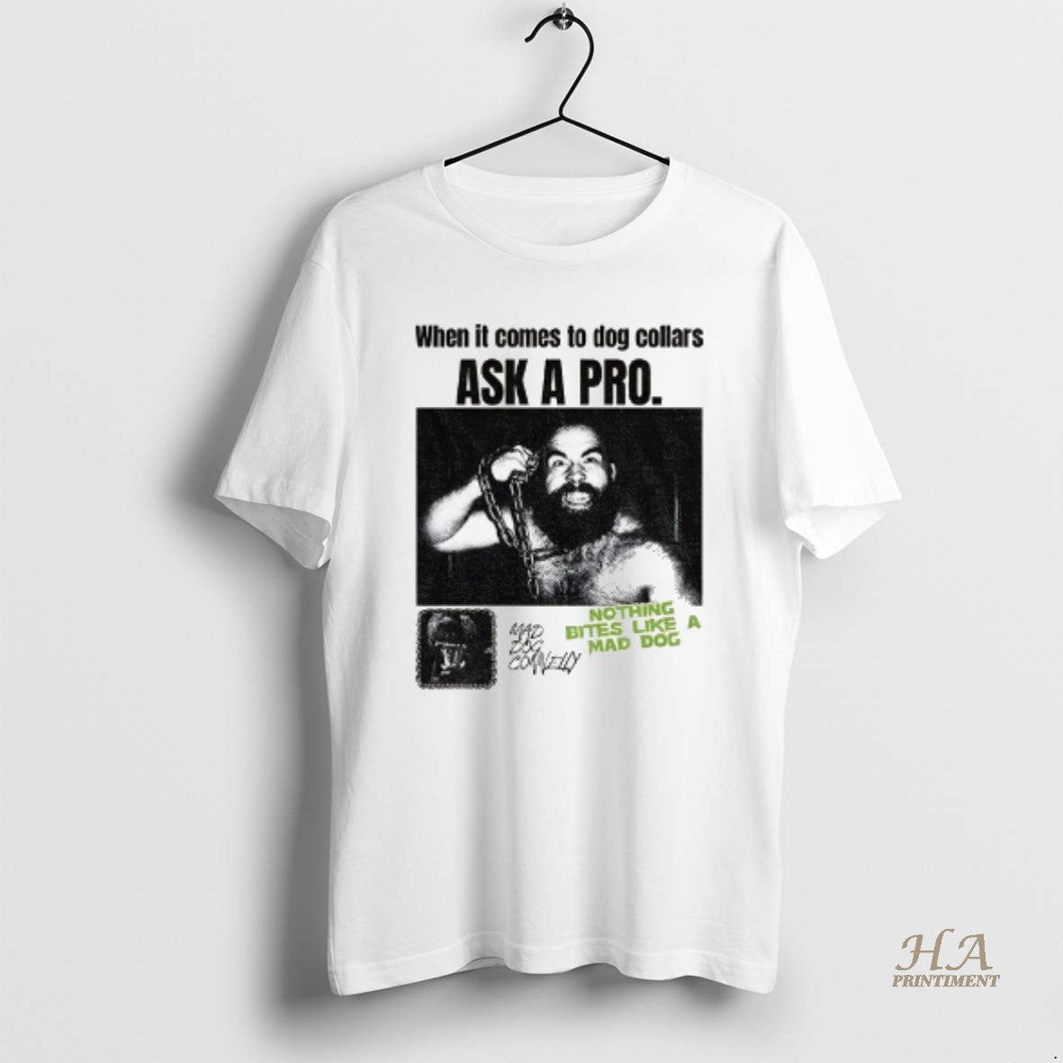 Official Bruiser Brody When It Comes To Dog Collars Ask A Pro Nothing Bites Like Shirt Hoodie Sweatshirt | PurePodTees.com