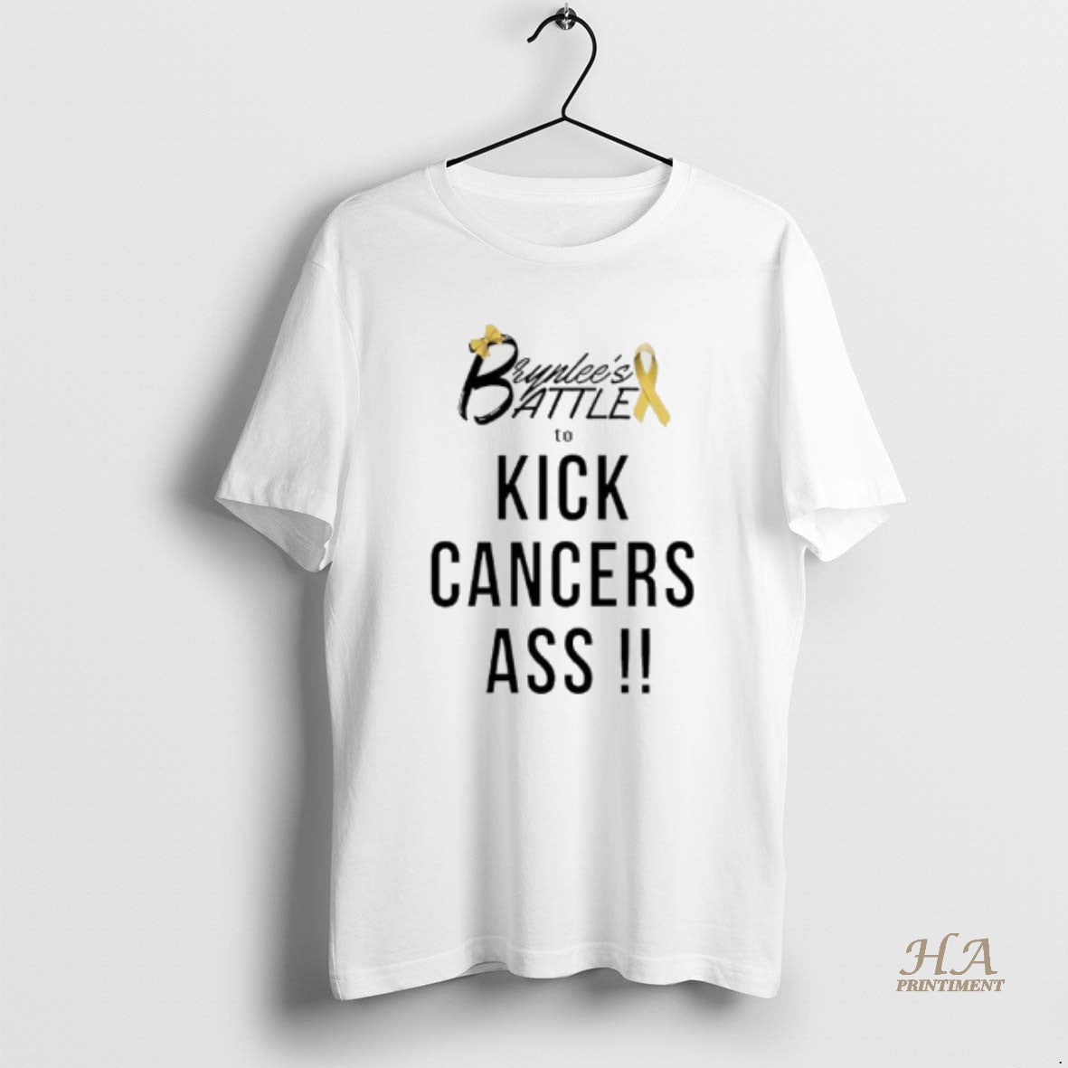 Official Brynlees Battle To Kick Cancers Ass Shirt Hoodie Sweatshirt | PurePodTees.com