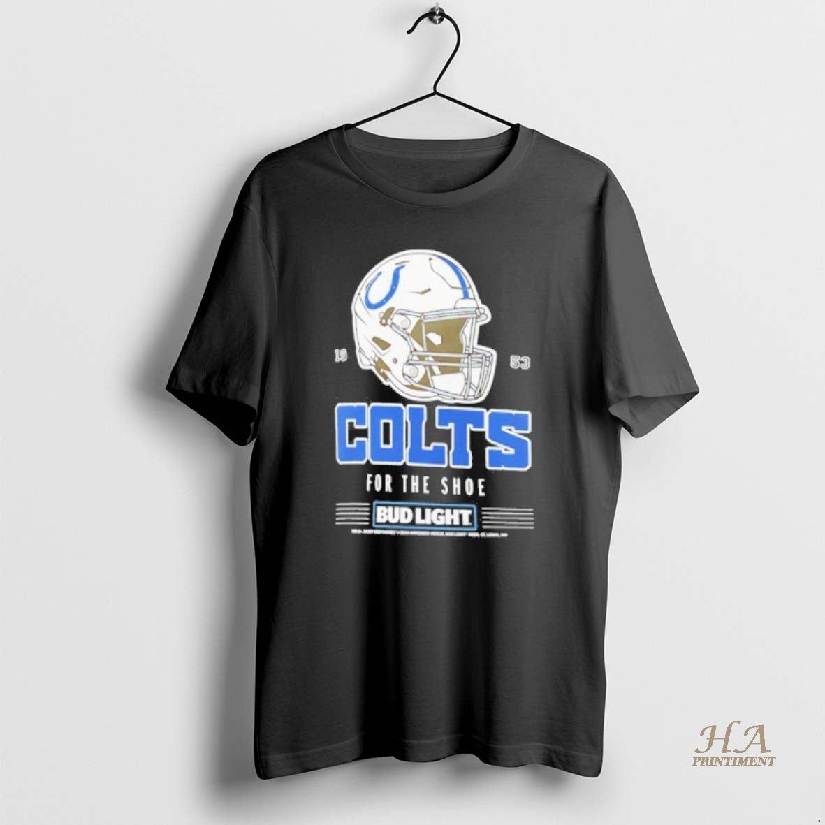 Official Bud Light X Indianapolis Colts For The Shoe Helmet Shirt Hoodie Sweatshirt | PurePodTees.com