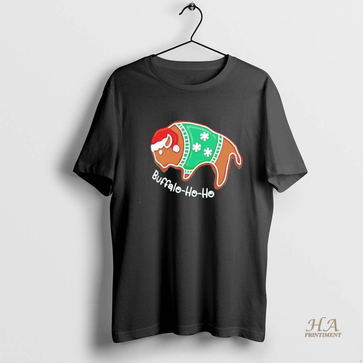 Official Buffalo Ho Ho Bills Gingerbread Cookies Christmas Shirt Hoodie Sweatshirt | PurePodTees.com