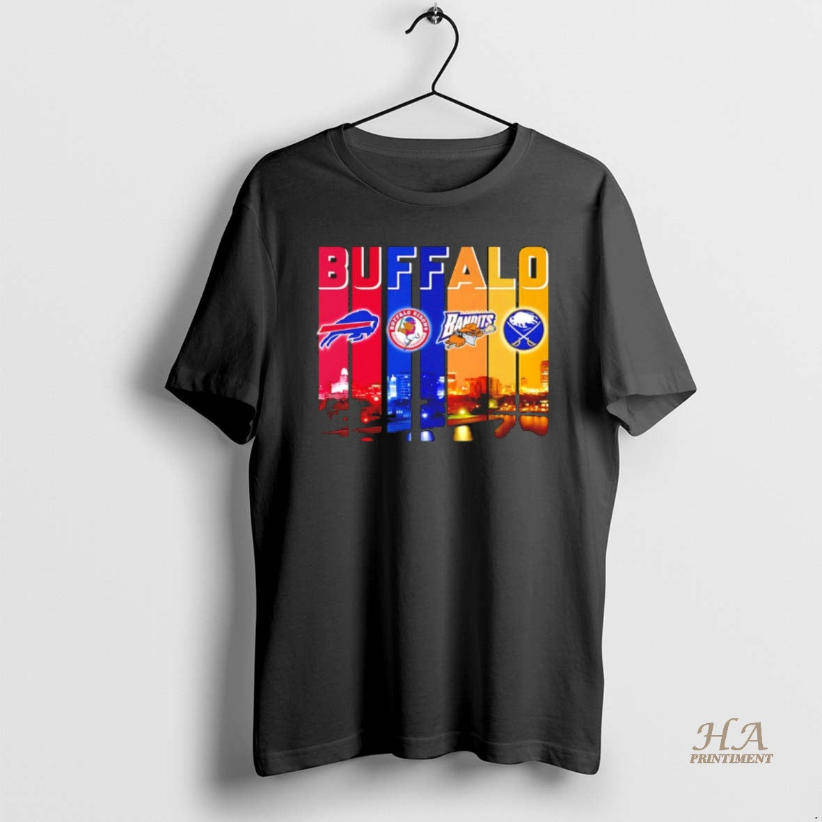 Official Buffalo Sports Teams Bills Sabres Bandits And Bisons Graphic Shirt Hoodie Sweatshirt | PurePodTees.com