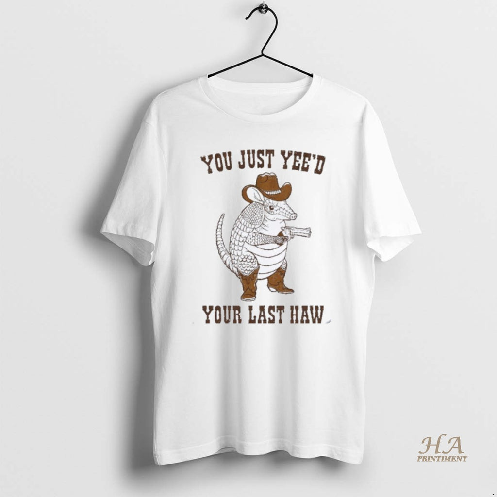 Official Bunker Branding You Just Yeed Your Last Haw Pangolin Shirt Hoodie Sweatshirt | PurePodTees.com