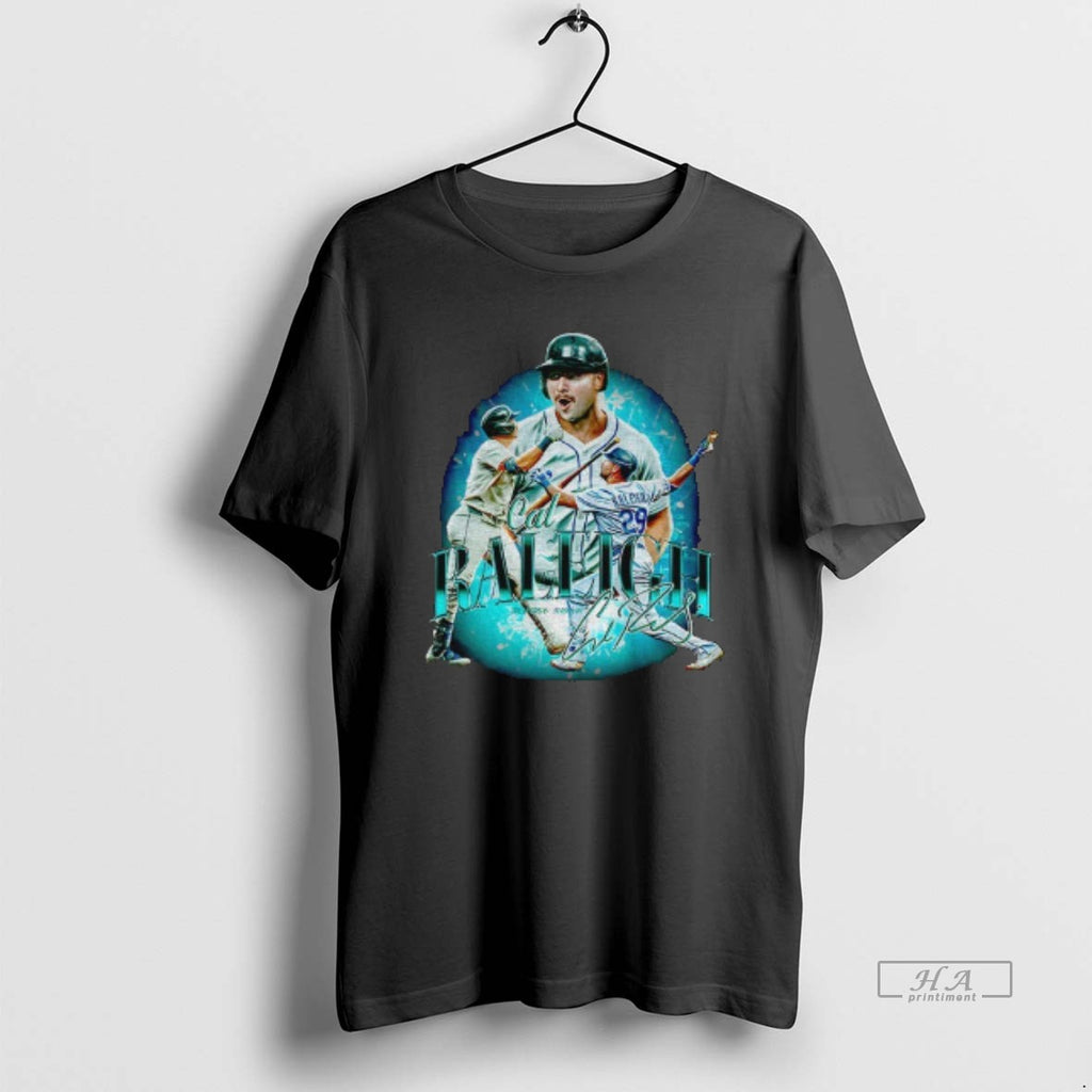 Official Cal Raleigh Seattle Mariners Baseball Player Signature