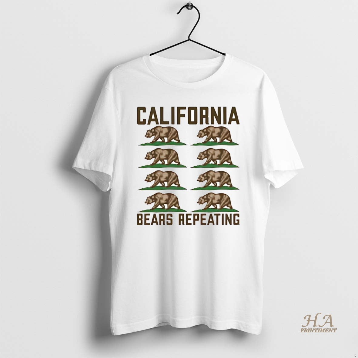 Official California Bears Repeating Shirt Hoodie Sweatshirt | PurePodTees.com