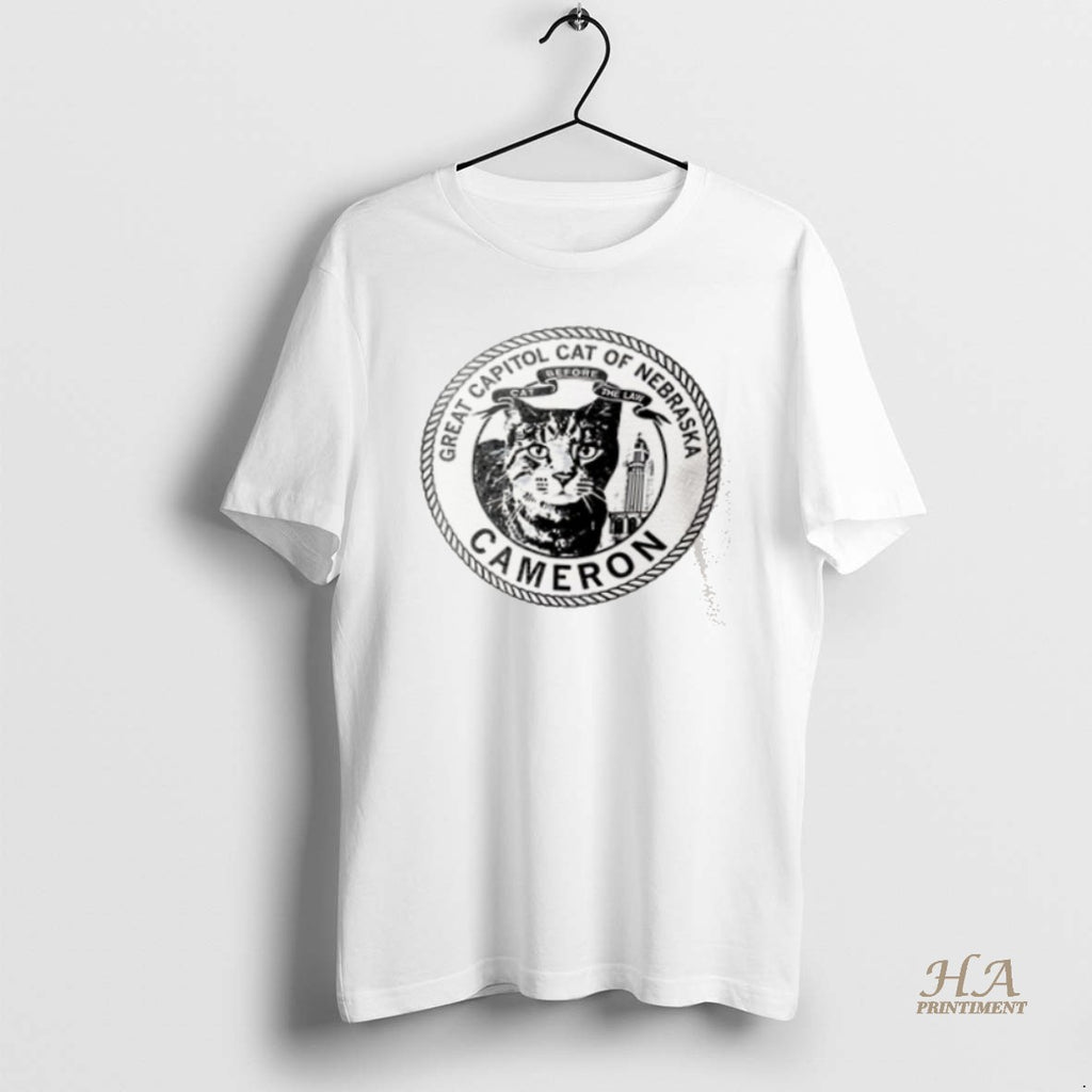 Official Cameron Great Capitol Cat Of Nebraska Shirt Hoodie Sweatshirt | PurePodTees.com